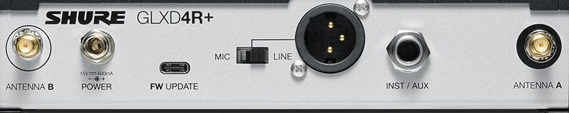 Shure GLXD14R+ A Wireless System That Gets Out of Its Own Way