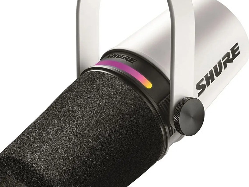 Shure MV7+ Podcast Microphone and Desktop Stand Play Well with Others