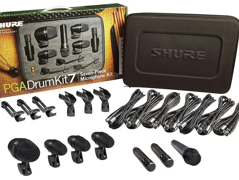 Shure PGADrumKit7 Alta Everything You Need in One Tidy Package