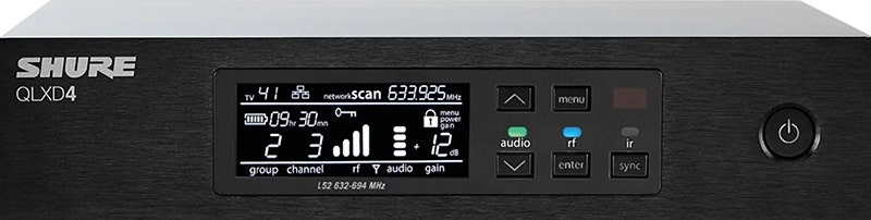 Shure QLXD4 Single-Channel Receiver Setup That Basically Does Itself