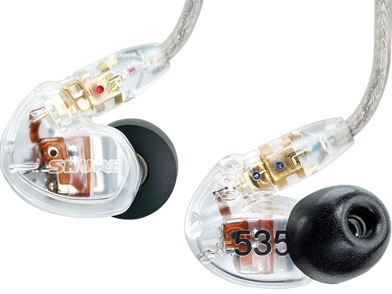 Shure SE535 Triple Driver Earphones Built for the Stage