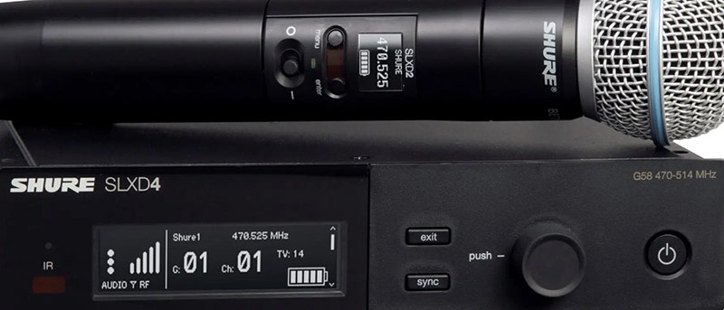 Shure SLXD24/B58 Built for the Stage