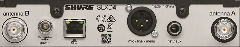 Shure SLXD24/B58 Your Voice, Uncompromised