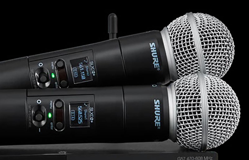 Shure SLXD24DP58G57 Sturdy Hardware and Seamless Connectivity