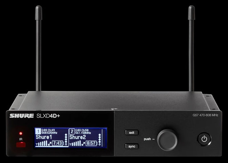 Shure SLXD24DP58G57 Take the Work Out of Your Workflow