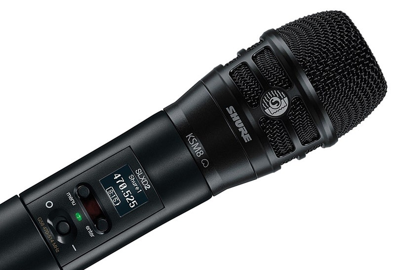 Shure SLXD24/K8B SLX-D KSM8/B Vocal Wireless System | American