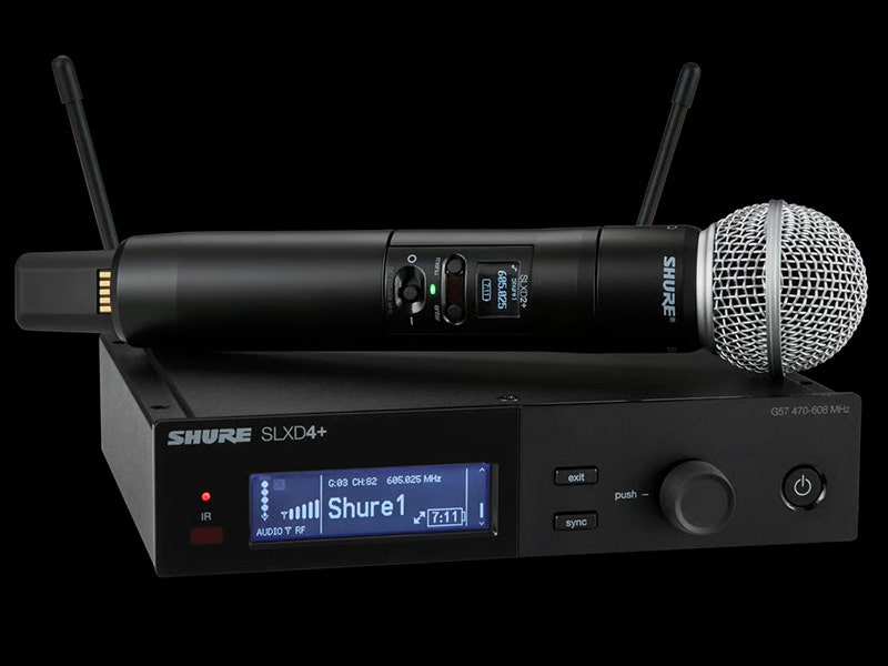 Shure SLXD24P58G57 SM58 Flawless Fidelity and Feedback Fighting