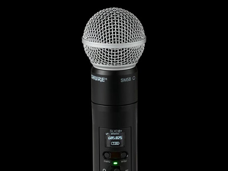 Shure SLXD24P58G57 SM58 Tough, Encrypted, and Ready to Rock