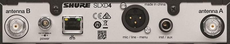 Shure SLXD24 Your Voice, Amplified and Uncompromised