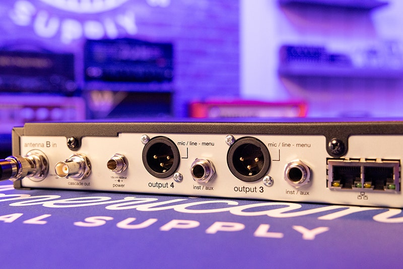 Shure SLXD4Q+ Built Like a Tank