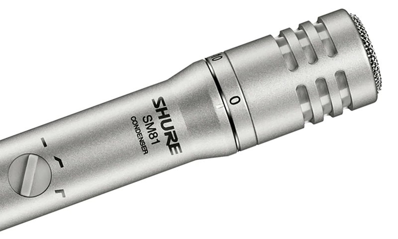 Shure SM81 Accuracy That Doesn't Miss a Beat