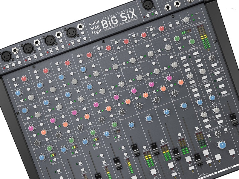 SSL BiG SiX Analog Recording Mixer USB Interface
