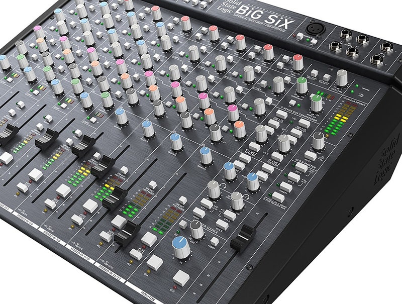 SSL BiG SiX Analog Recording Mixer USB Interface
