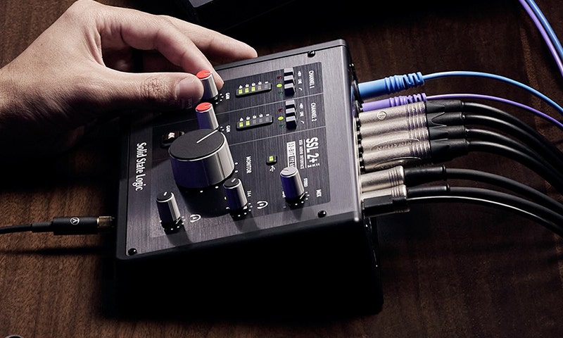 SSL 2 MKII 2x2 USB-C Audio Interface Preamps & Inputs That Punch Above Their Weight