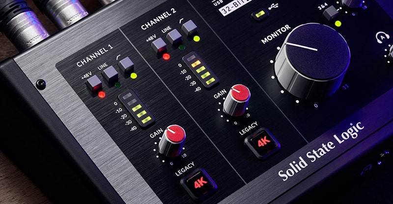 SSL 2 MKII 2x2 USB-C Audio Interface The Ultimate Studio Sidekick
