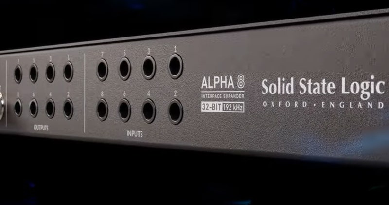 Solid State Logic Alpha 8 Total Studio Integration