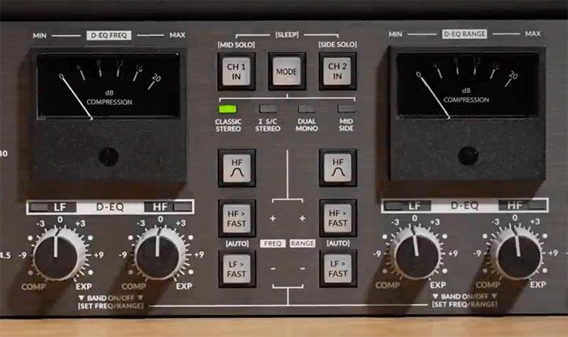 SSL Bus Compressor Unprecedented Analogue Control