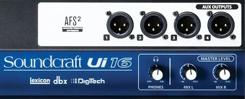 Soundcraft Ui16 Connectivity for Any Gig