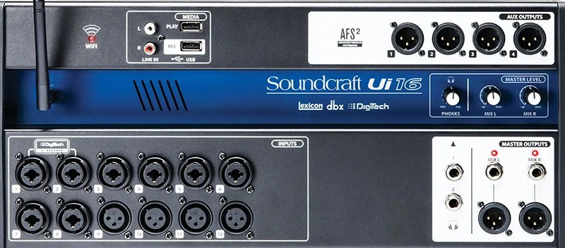 Soundcraft Ui16 Smart Features for Stellar Sound