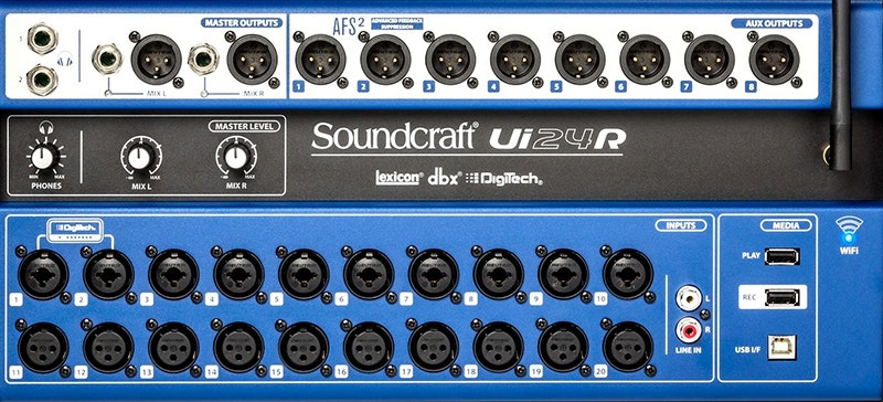 Soundcraft Ui24R The Ultimate Stagebox Solution
