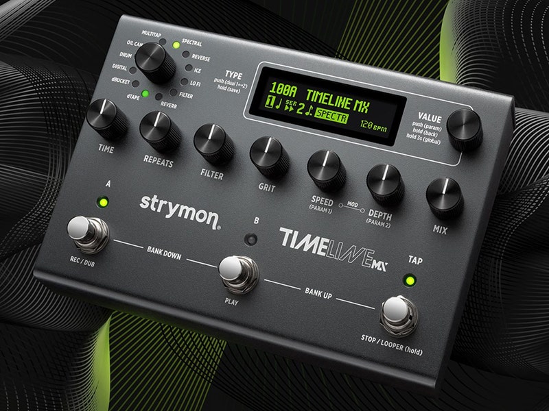 Strymon TimeLine MX Delays That Actually Go Somewhere New