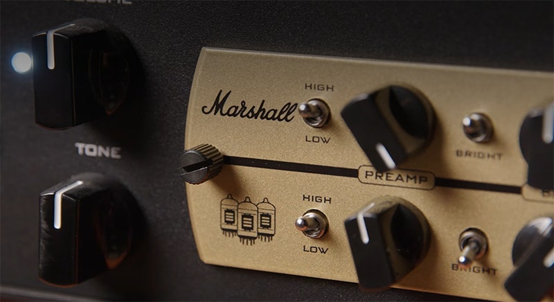 Synergy Marshall JCM 800 Three Tubes of Tremendous Tone