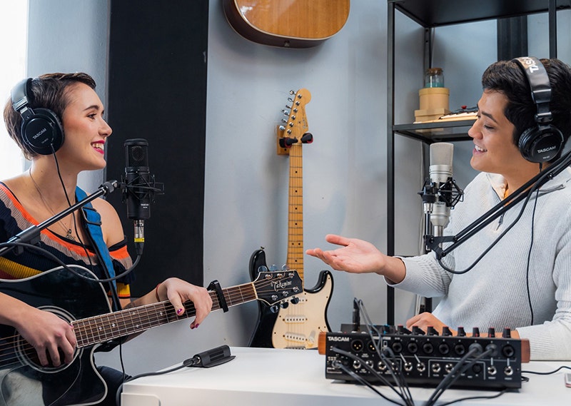 TASCAM Model 12 Your Podcasting and Streaming Sidekick