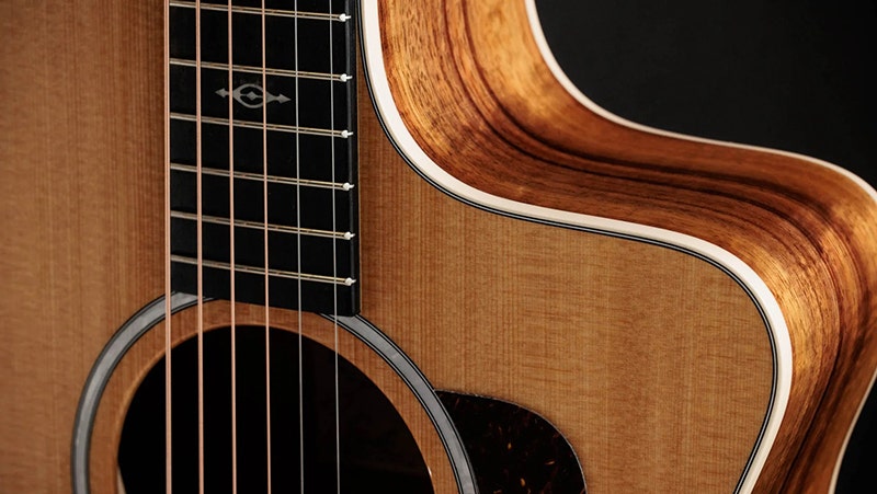 Taylor 214ce Koa Deluxe A look at the Build