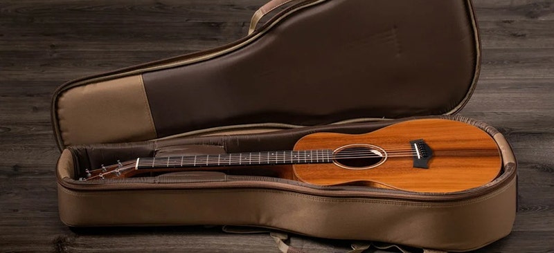 Taylor GS Mini-e Koa Acoustic Guitar The GS Mini-e Koa: Small Guitar, Big Statement