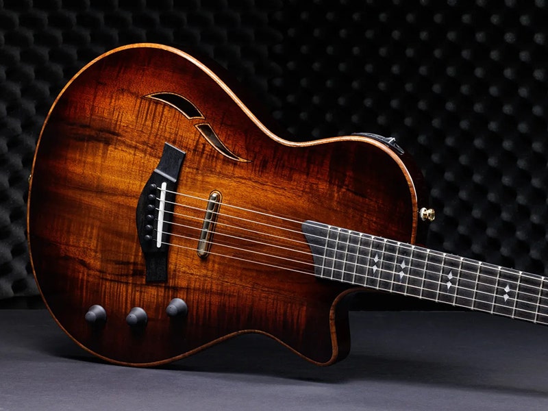 Taylor T5z Custom Koa A Hollowbody That Fits Just Right