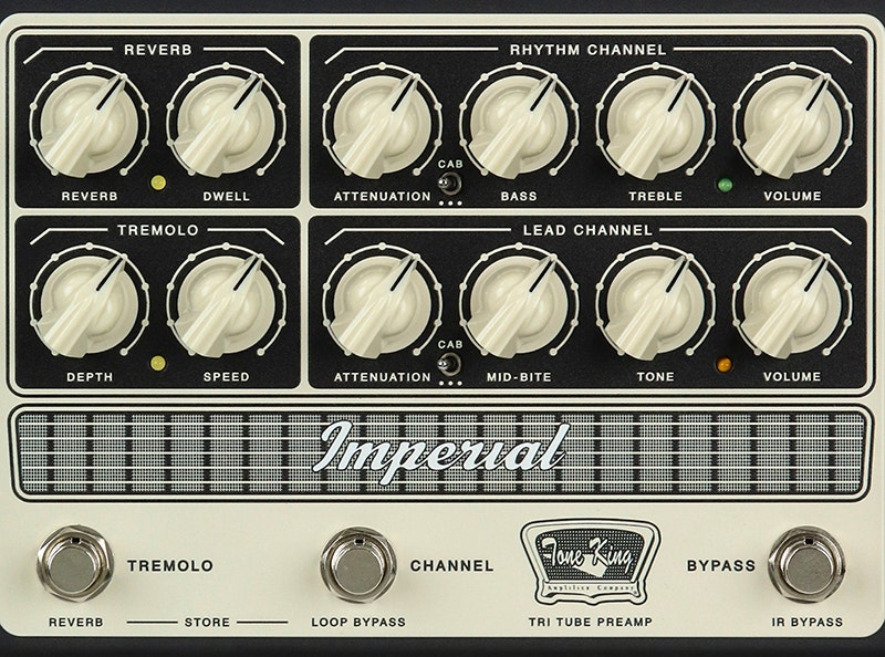 Tone King Imperial Tube Preamp Built-In Effects