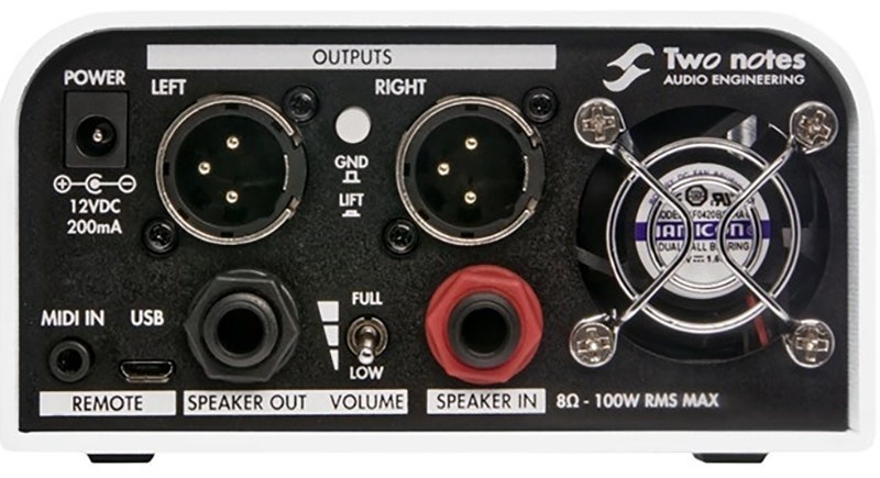 Two notes Torpedo Captor X Your Portable Studio and Stage Companion