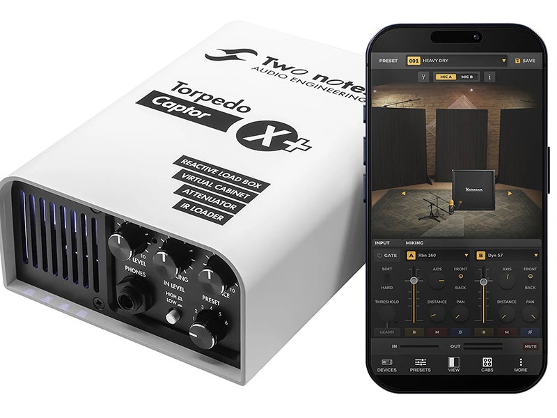 Two-Notes Captor X Plus A World-Class Mic Locker in a Box