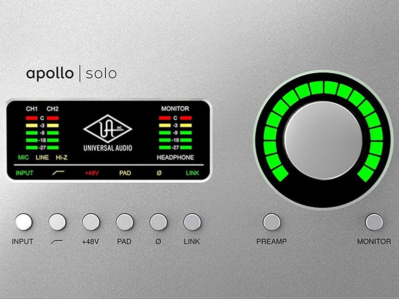 Universal Audio Apollo Solo Design Meets Durability