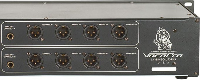 VocoPro UHF8800 Connectivity