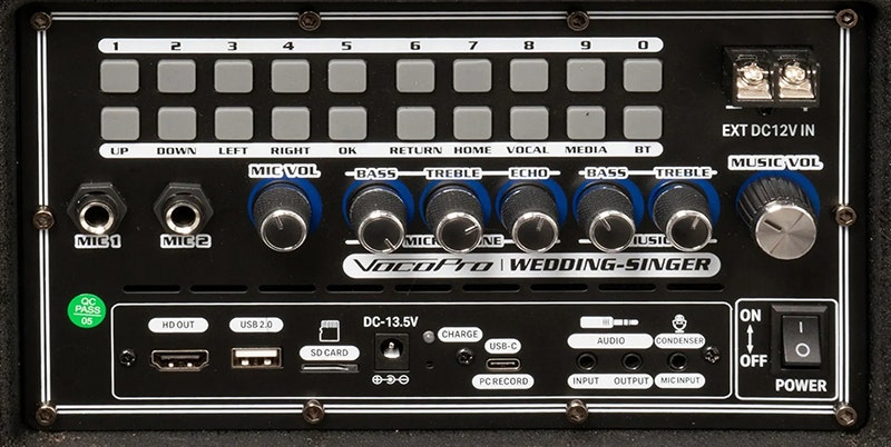VocoPro Wedding-Singer All-in-One Performance Solution