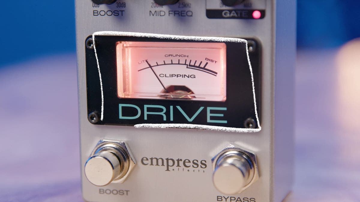Empress Drive VU meter at American Musical Supply