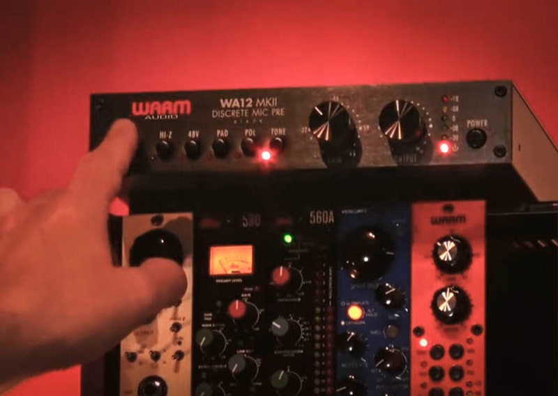 Warm Audio WA12 MKII Classic 312-Style Analog Microphone Preamp