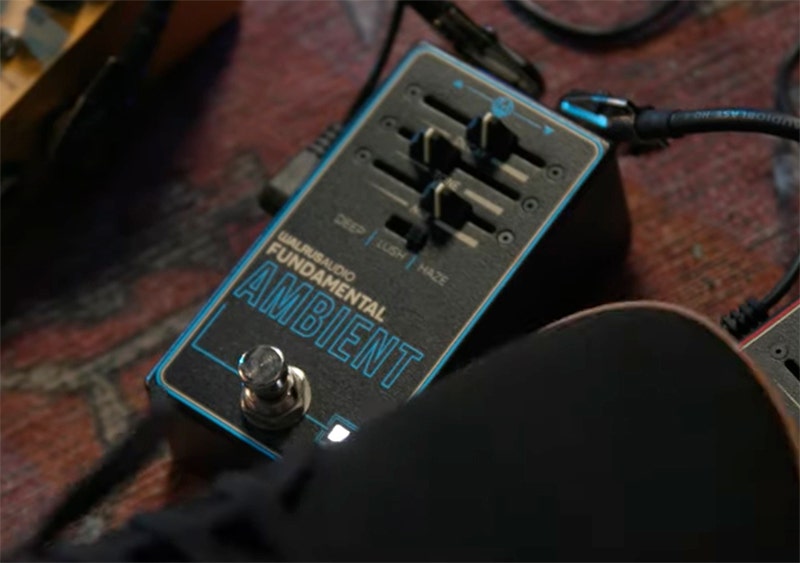 Walrus Audio Fundamental Ambient Reverb pedal Atmospheric Modes