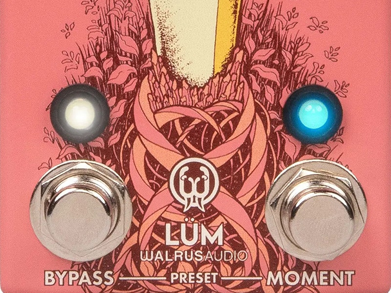 Walrus Audio Lüm Texture Engine Pedal Real-Time Expression That Actually Does Something
