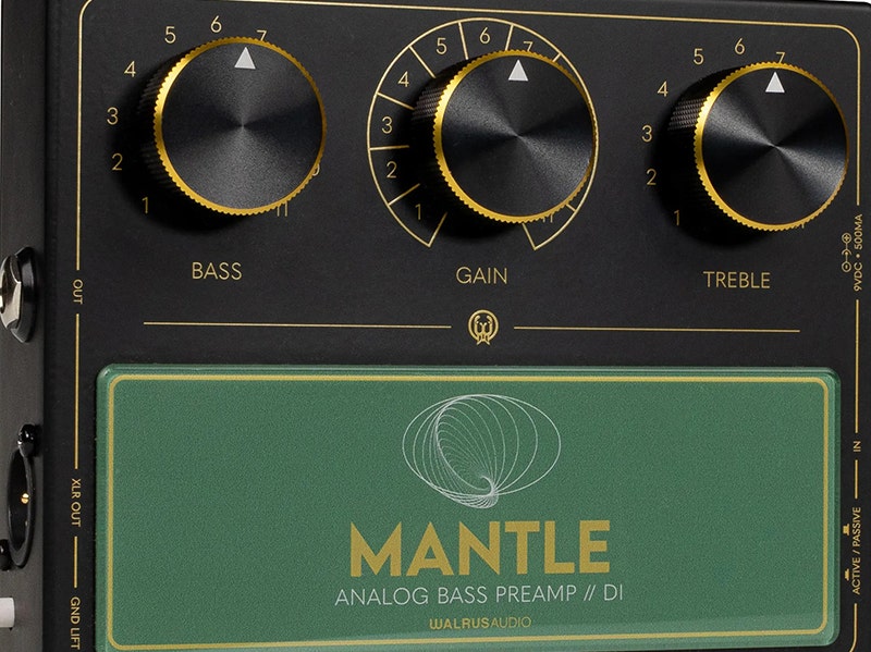 Walrus Audio Mantle Pro-Level Connectivity for Any Setting