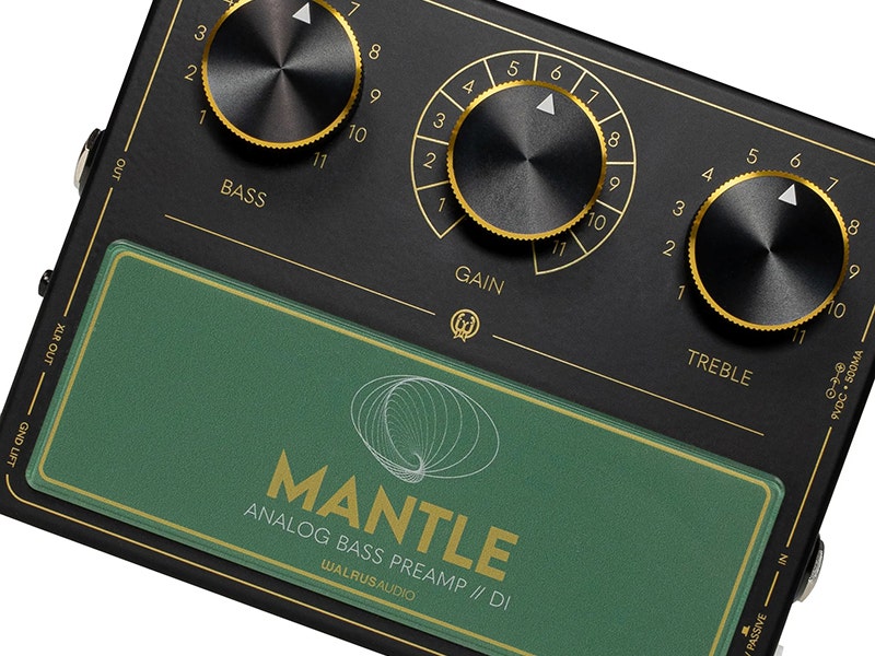 Walrus Audio Mantle Sculpt Your Low-End Tone with Precision