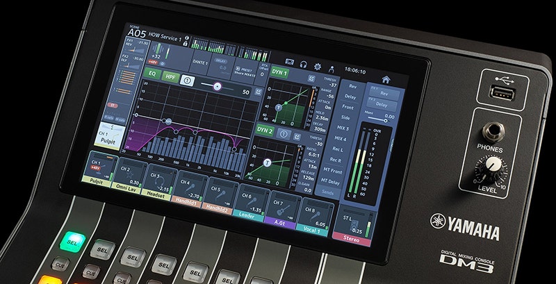 Yamaha DM3D The Ideal Compact Console