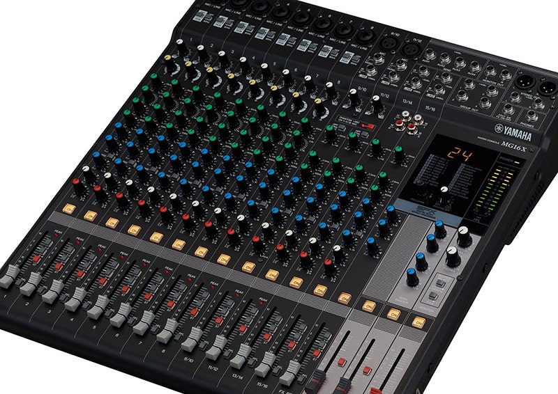 Yamaha MG16XCV Intuitive Control and Shaping