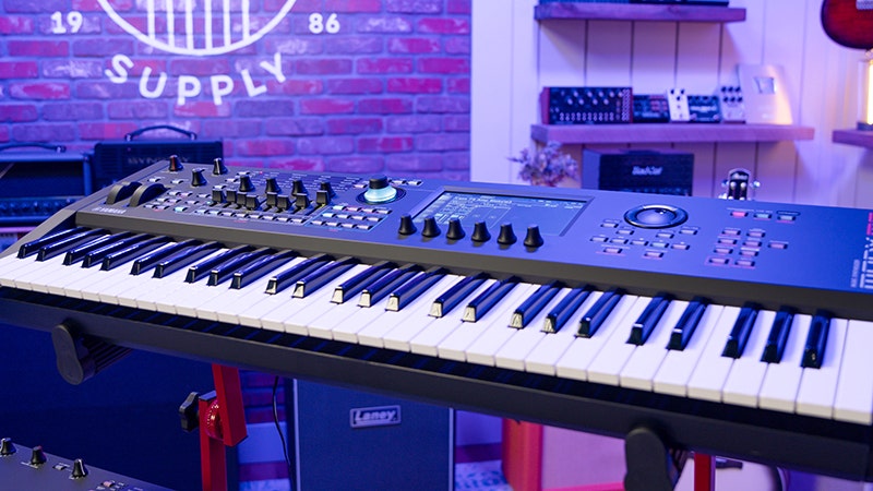 Yamaha MODX M8 Command Your Sound with a Single Twist
