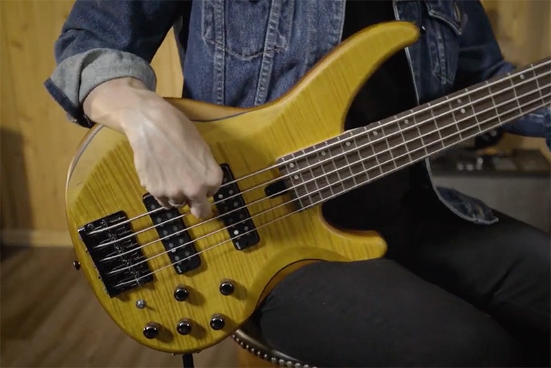 Yamaha TRBX605FM Tonal Flexibility on Tap