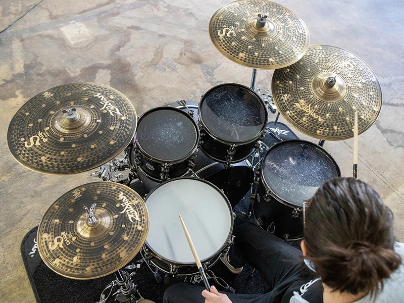 Zildjian S Series Dark 4680 Cymbal Set Darker Tones, Same Legendary Standard