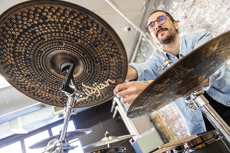 Zildjian S Series Dark 4680 Cymbal Set Look as Good As They Sound