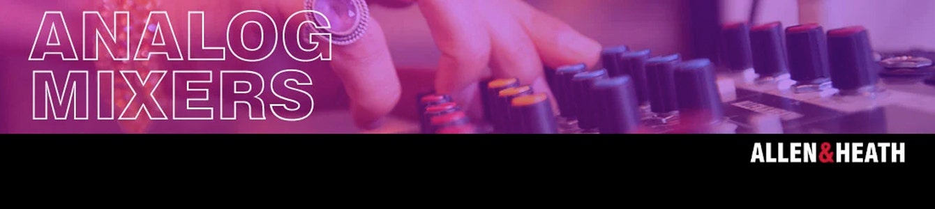 Allen & Heath Analog Mixers