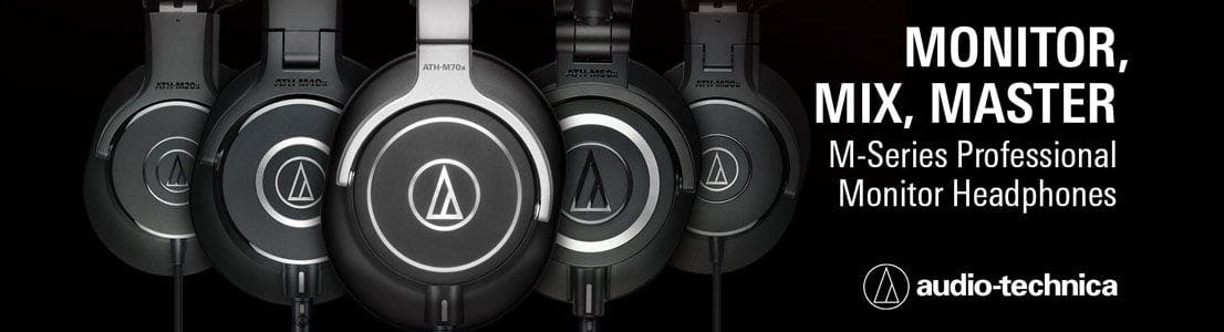 Audio-Technica - M-Series Profesional Monitor Headphones